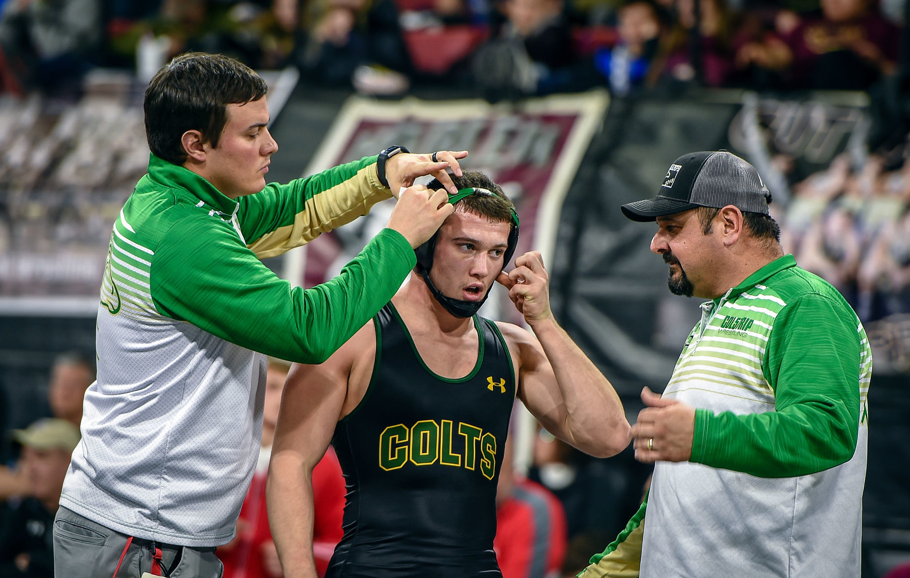 Day two of the wrestling tournament